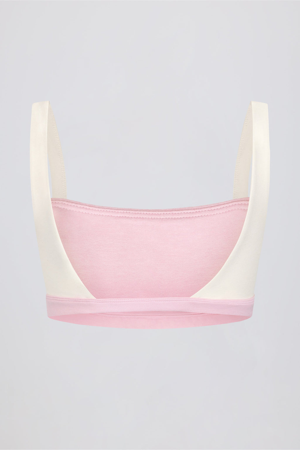 Chic Contrast Sports Bra in Bloom