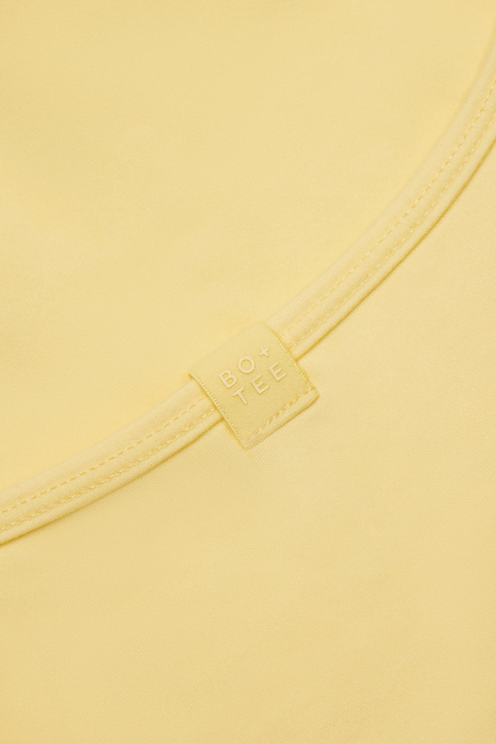 Chic Cross-Back Tank Top in Lemon