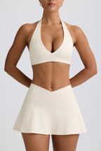Chic Soft Active Mini Skort in Vanilla