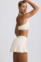 Chic Soft Active Mini Skort in Vanilla