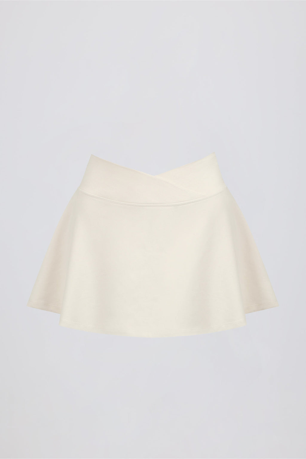 Chic Soft Active Mini Skort in Vanilla