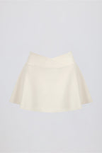 Chic Soft Active Mini Skort in Vanilla