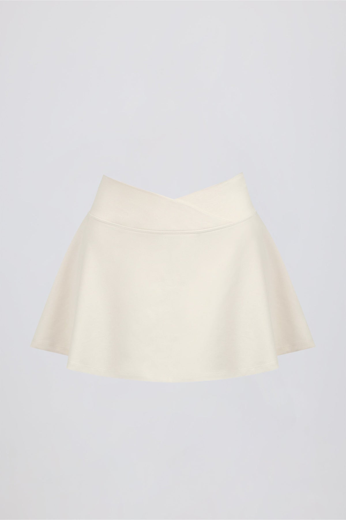 Chic Soft Active Mini Skort in Vanilla