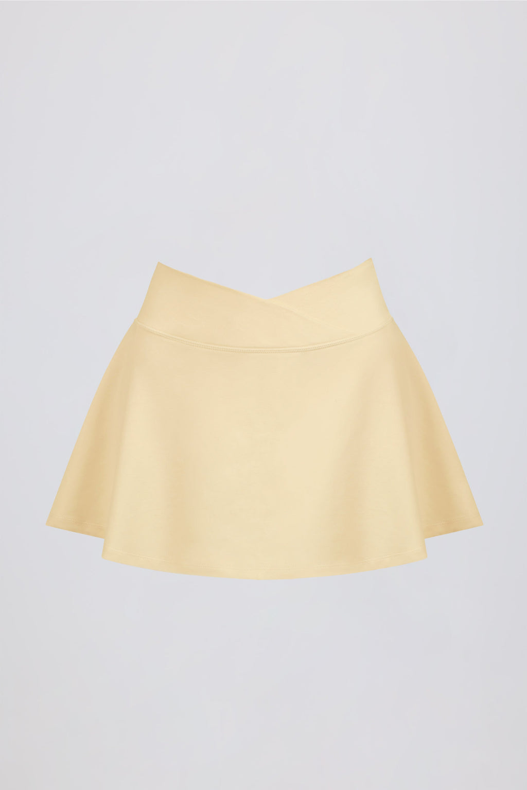 Chic Soft Active Mini Skort in Lemon Marl