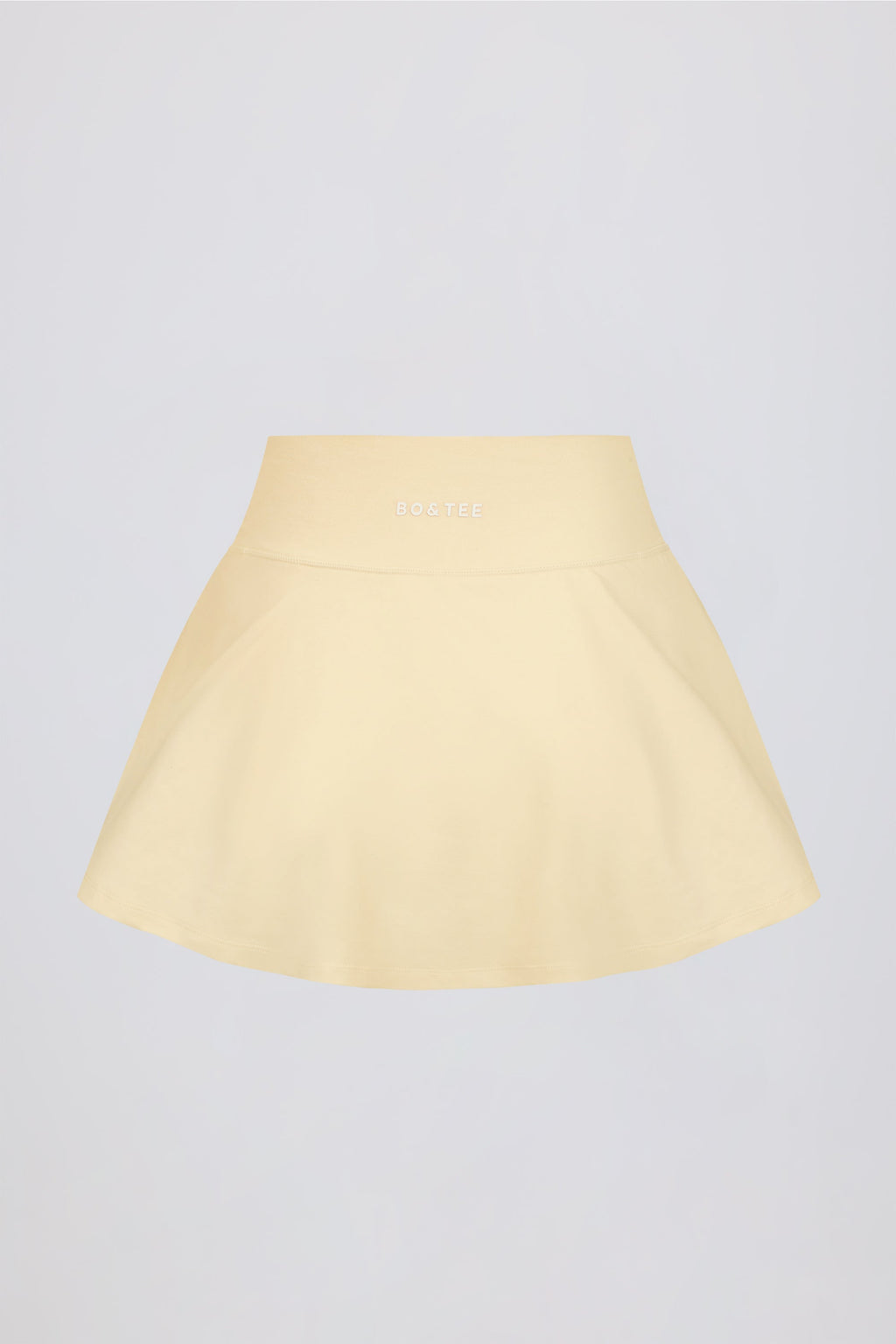 Chic Soft Active Mini Skort in Lemon Marl