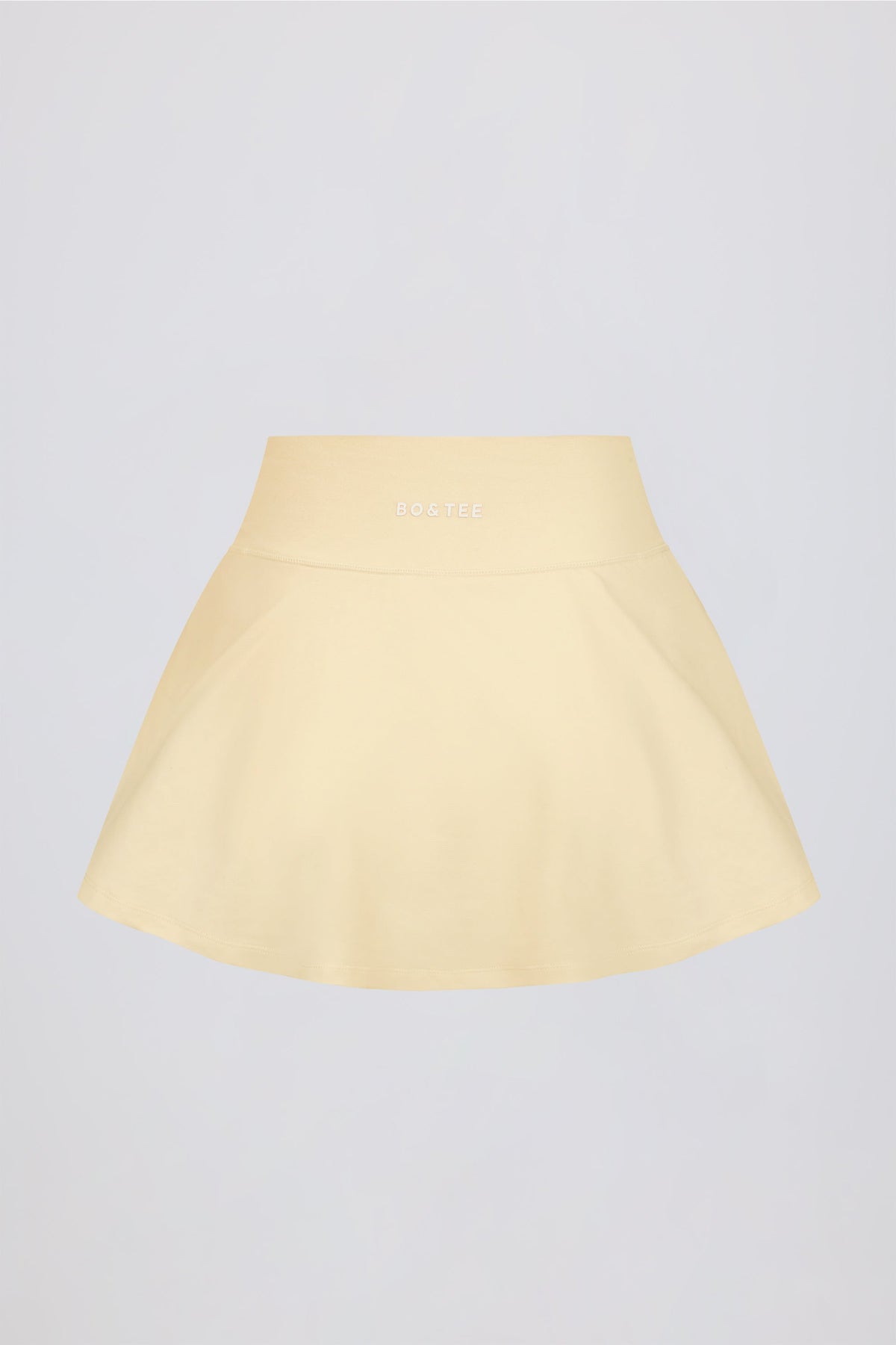 Chic Soft Active Mini Skort in Lemon Marl
