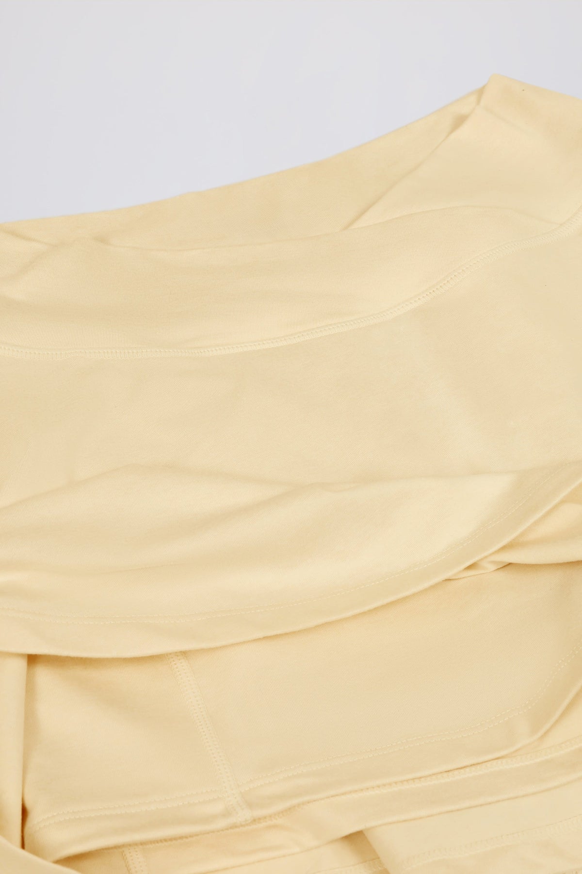Chic Soft Active Mini Skort in Lemon Marl