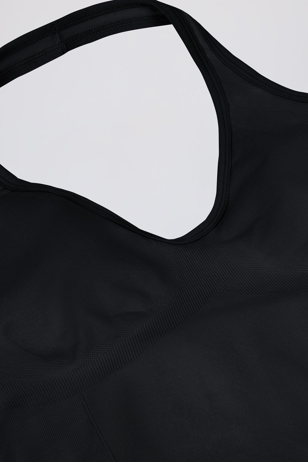 Chic Define Luxe Halterneck Tank Top in Black