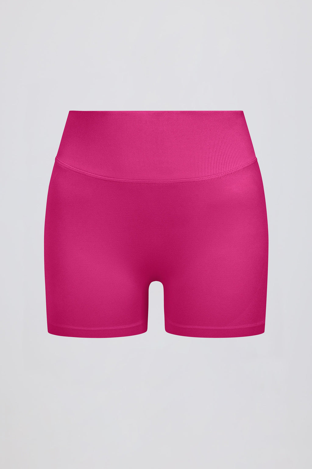 Chic Define Luxe Mini Shorts in Berry