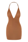 Chic Intimates Soft Mesh Multiway Mini Dress in Honey