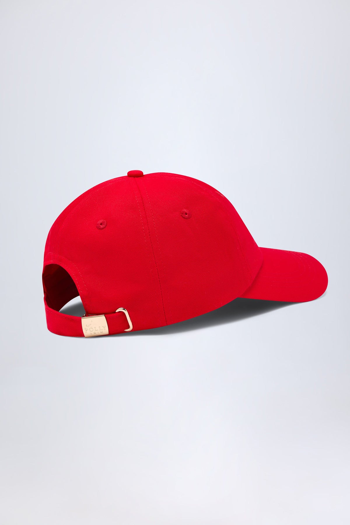 Chic Logo Baseball Cap in Fiery Red