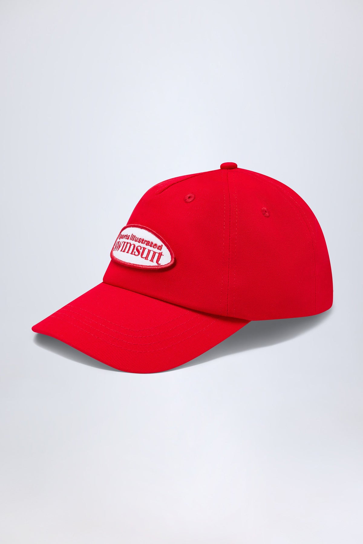 Chic Logo Baseball Cap in Fiery Red