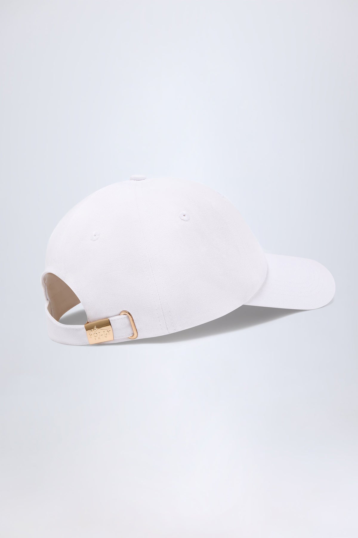 Chic Logo Baseball Cap in White
