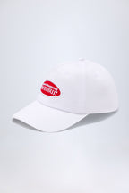 Chic Logo Baseball Cap in White