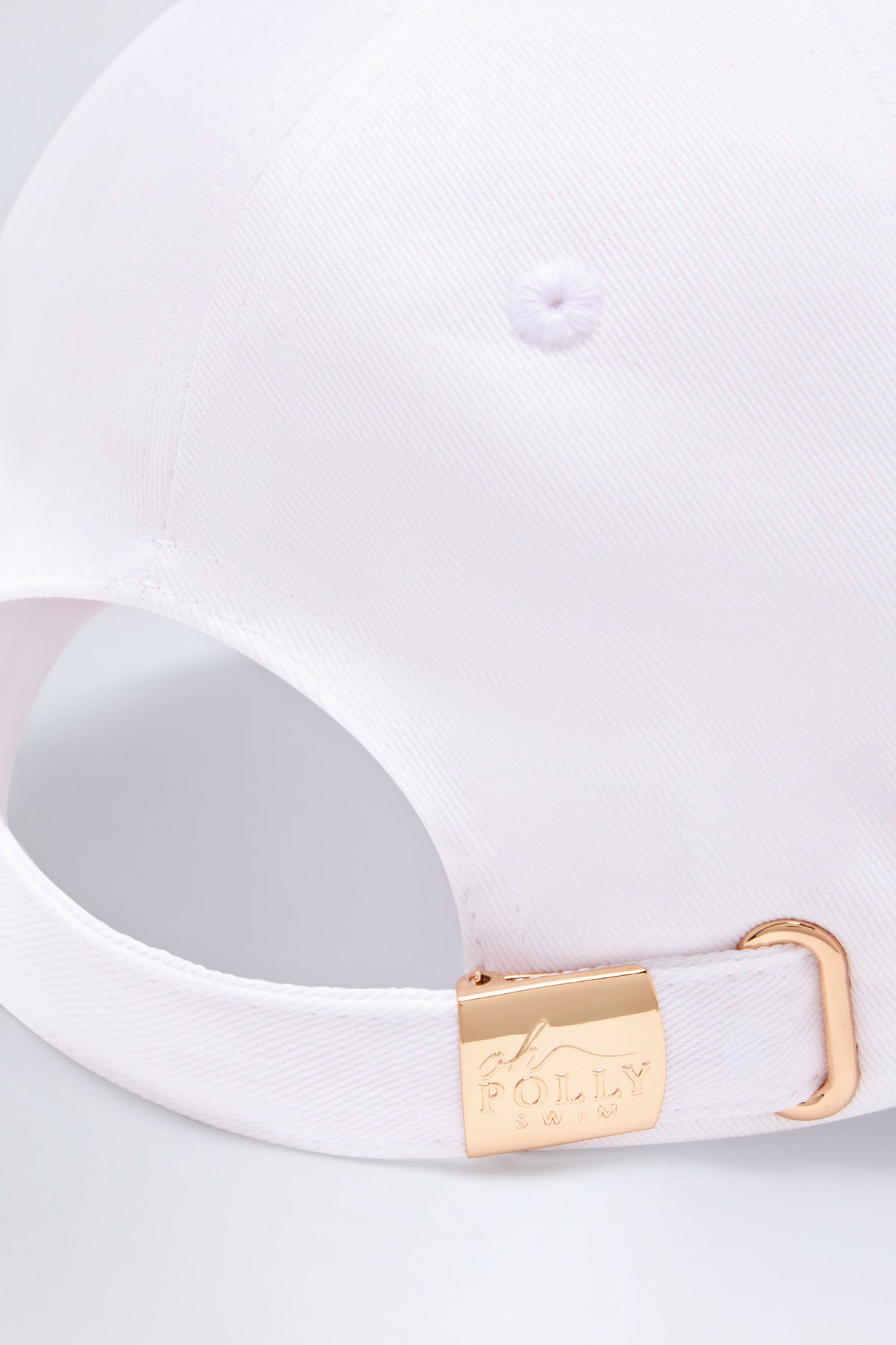 Chic Logo Baseball Cap in White