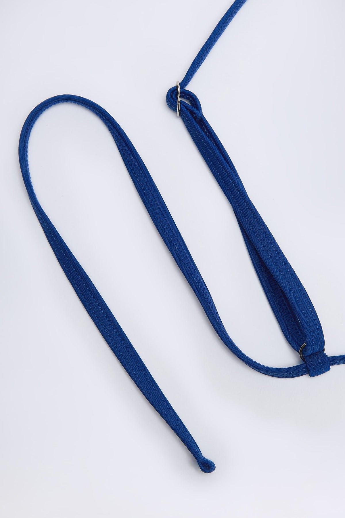 Chic Triangle Bikini Top in Marine Blue