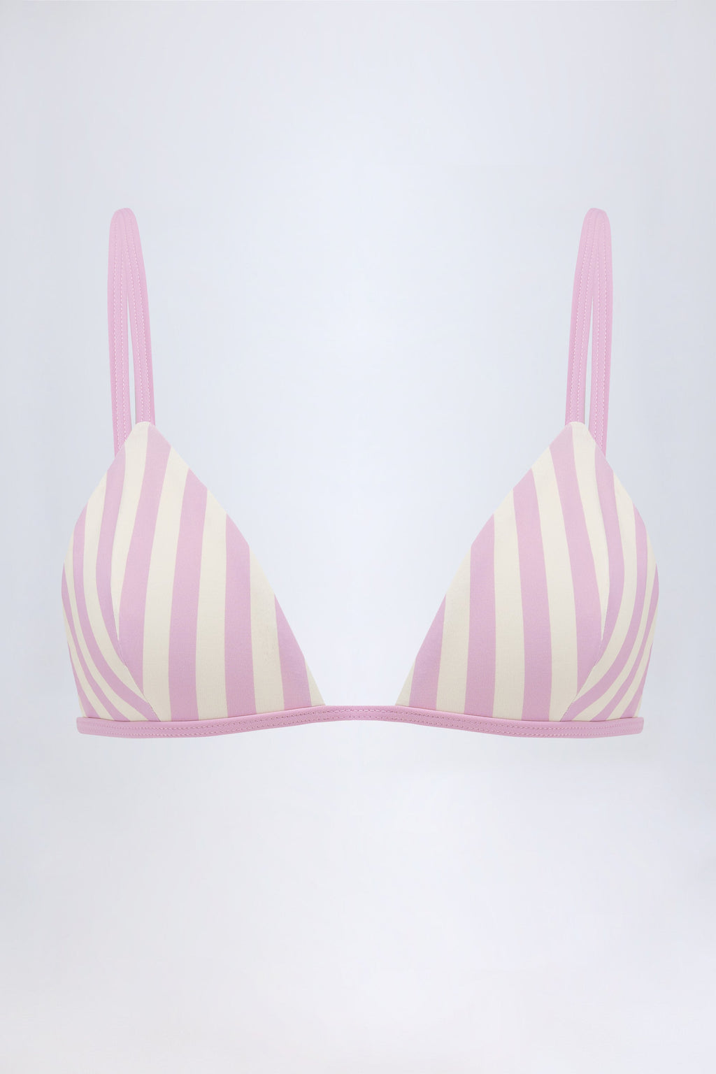 Chic Triangle Bikini Top in Mauve