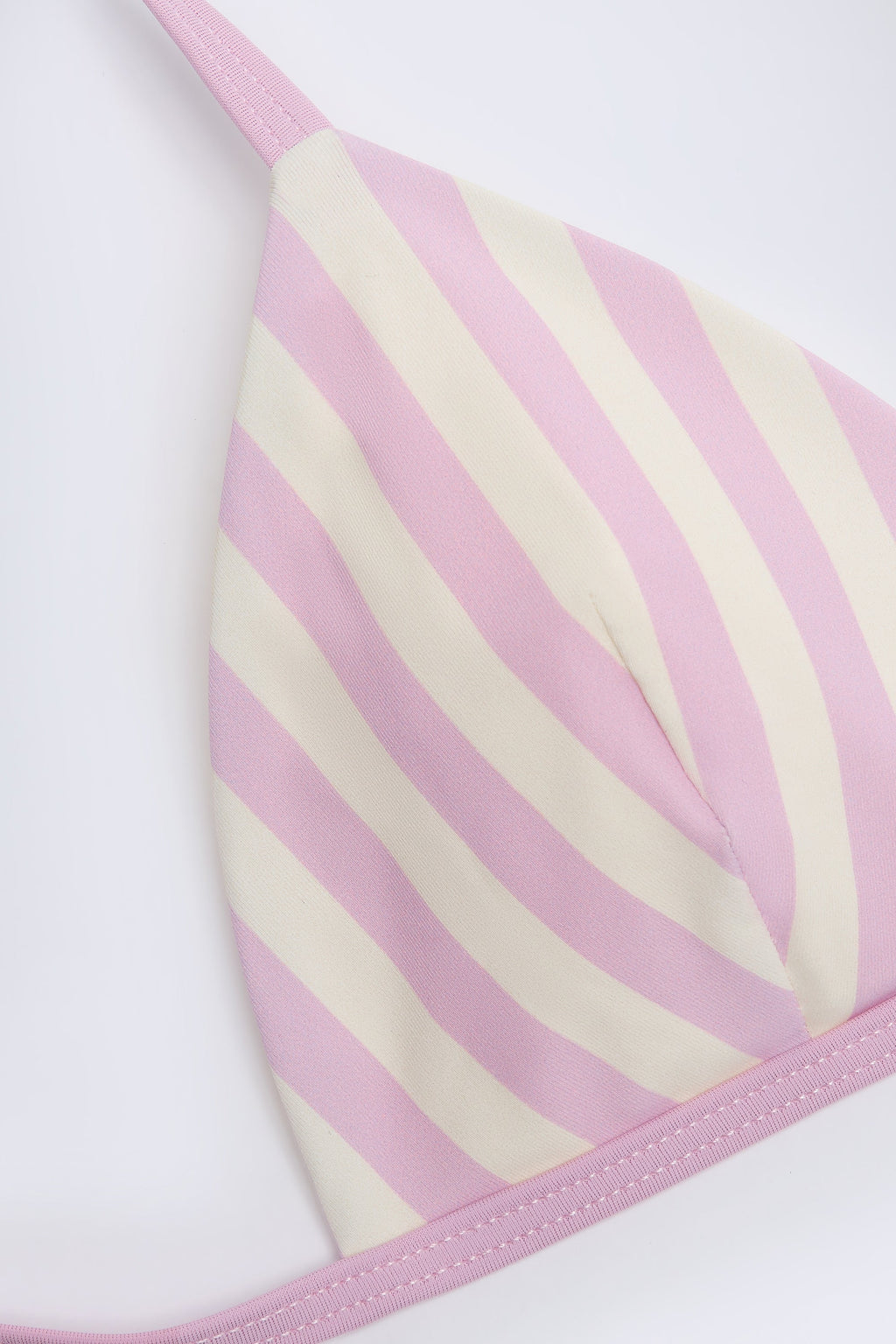 Chic Triangle Bikini Top in Mauve
