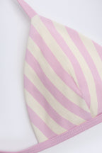 Chic Triangle Bikini Top in Mauve