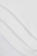 Chic Ribbed Crew Sock Bundle in White