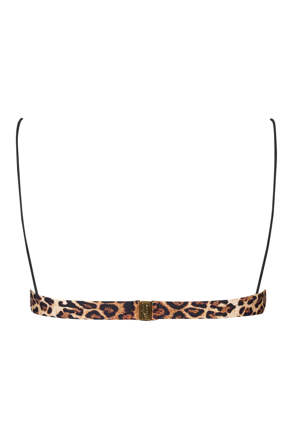 Chic Bralette Bikini Top in Leopard Print