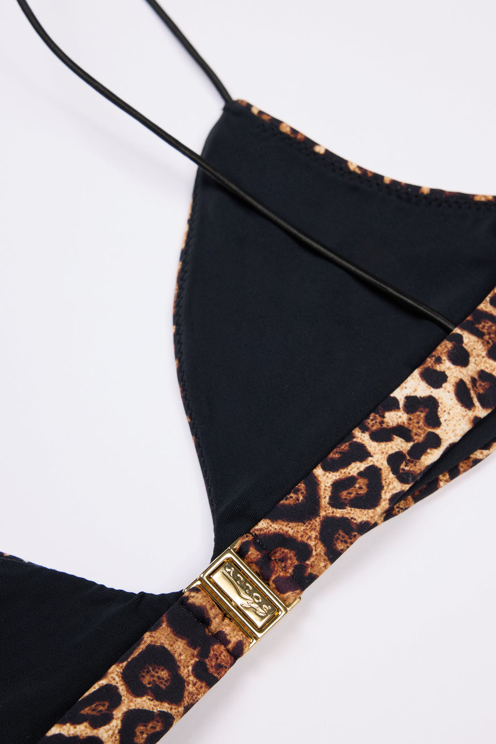 Chic Bralette Bikini Top in Leopard Print