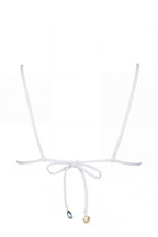 Chic Triangle Bikini Top in Coconut