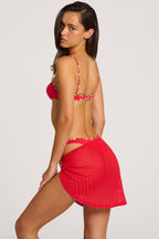 Chic Sarong in Scarlet Red