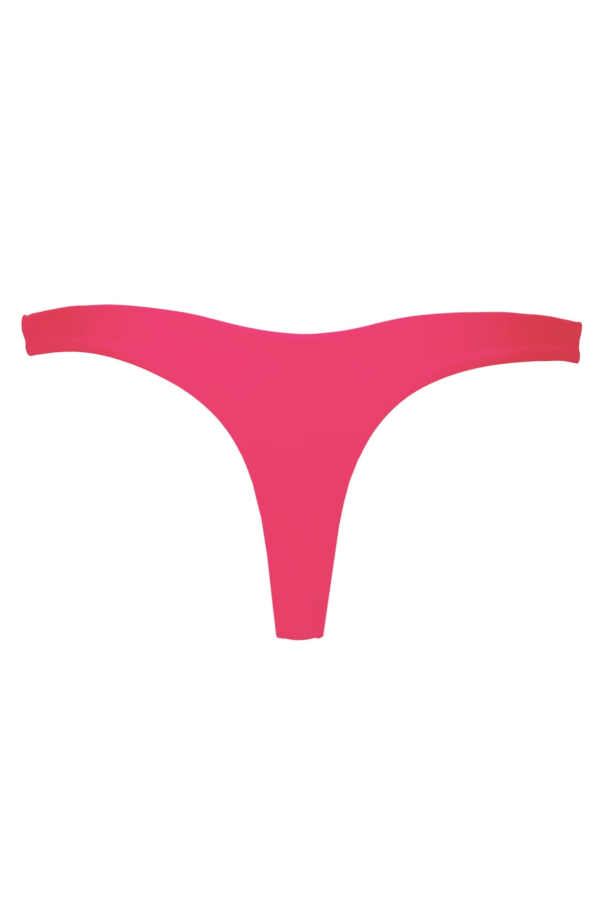 Chic Thong Bikini Bottoms in Raspberry