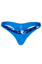 Chic Thong Bikini Bottoms in Sapphire