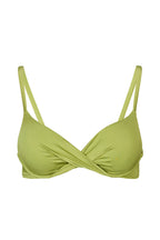 Chic Underwired Bikini Top in Olive