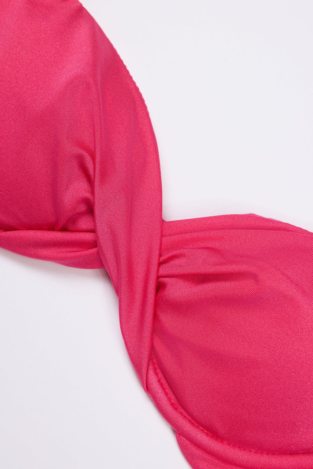 Chic Underwired Bikini Top in Raspberry
