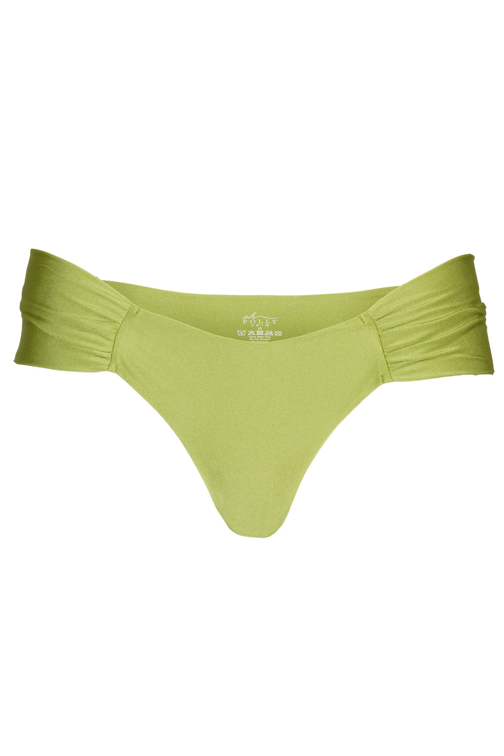 Chic Cheeky Bikini Bottoms in Olive