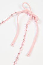 Chic Triangle Bikini Top in Baby Pink