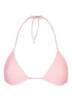 Chic Triangle Bikini Top in Baby Pink