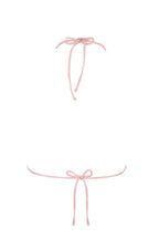 Chic Triangle Bikini Top in Baby Pink