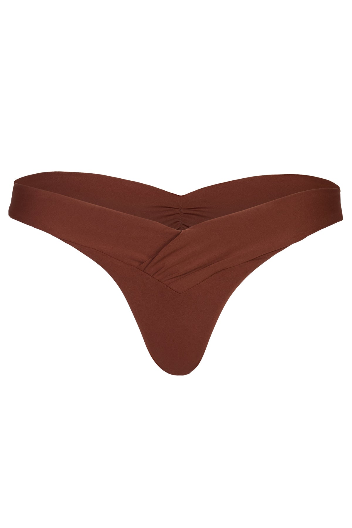 Chic Cheeky Bikini Bottoms in Chocolate