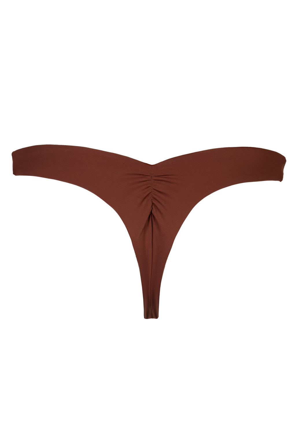 Chic Cheeky Bikini Bottoms in Chocolate