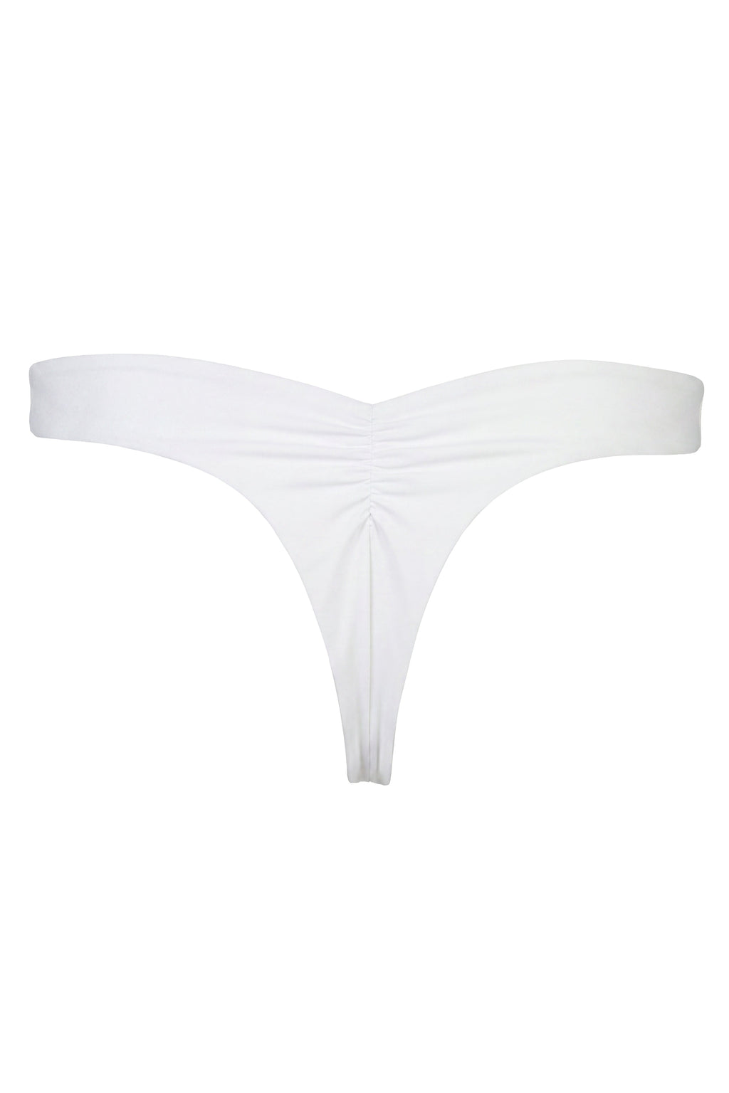 Chic Cheeky Bikini Bottoms in Coconut