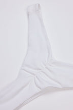 Chic Cheeky Bikini Bottoms in Coconut