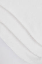 Chic Ribbed Crew Sock Bundle in White