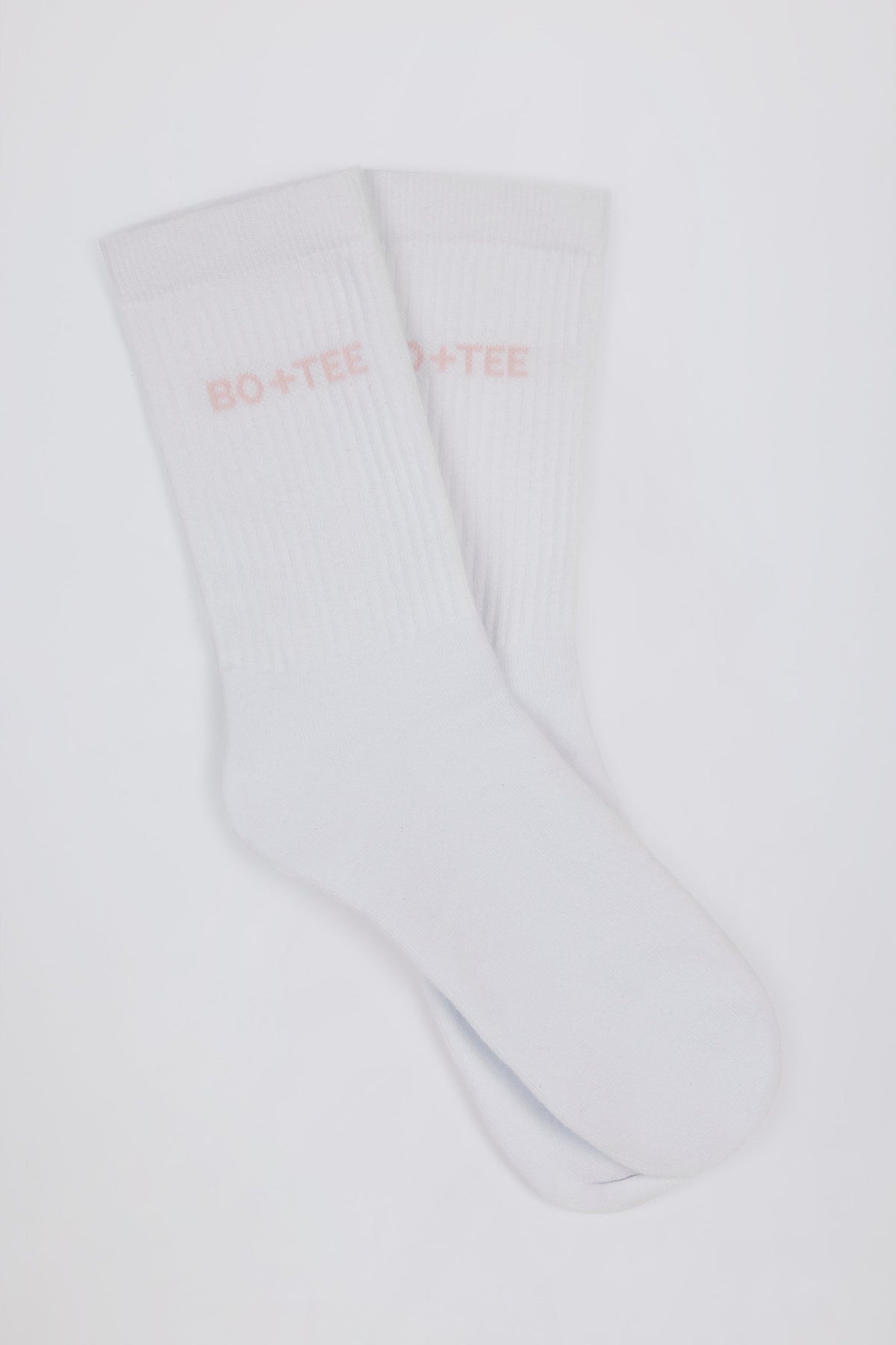 Chic Ribbed Crew Sock Bundle in PinkNavyBurgundy