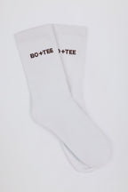 Chic Ribbed Crew Sock Bundle in PinkNavyBurgundy