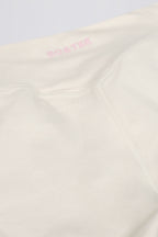 Chic Ruched Mini Shorts in Vanilla