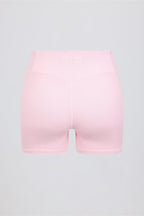 Chic Ruched Mini Shorts in Bloom