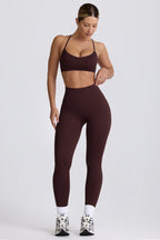 Chic Super Sculpt Seamless Leggings in Chocolate