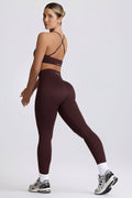 Chic Super Sculpt Seamless Leggings in Chocolate