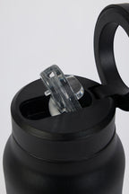 Chic Magnetic Thermos-Insulated Stainless Steel Water Bottle in Black