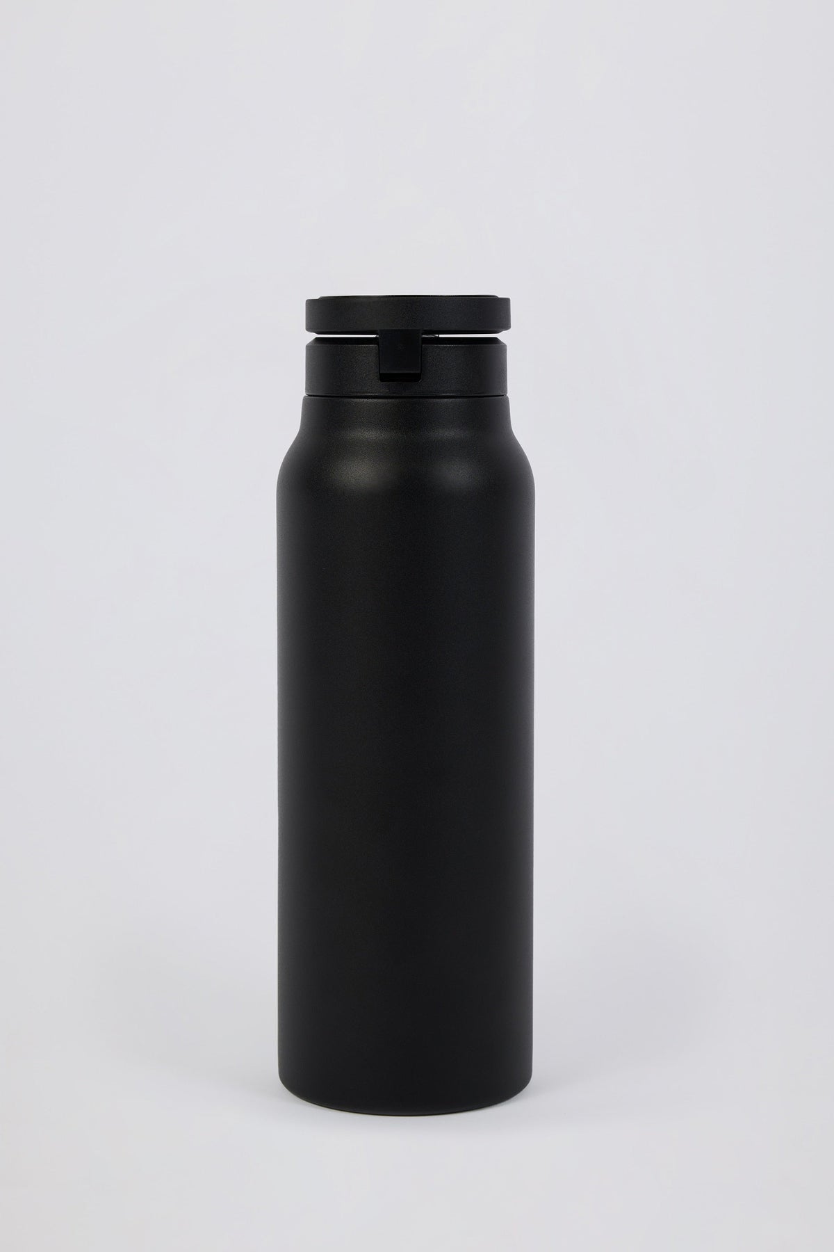 Chic Magnetic Thermos-Insulated Stainless Steel Water Bottle in Black