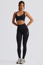 Chic Super Sculpt Seamless High-Waist Leggings in Black